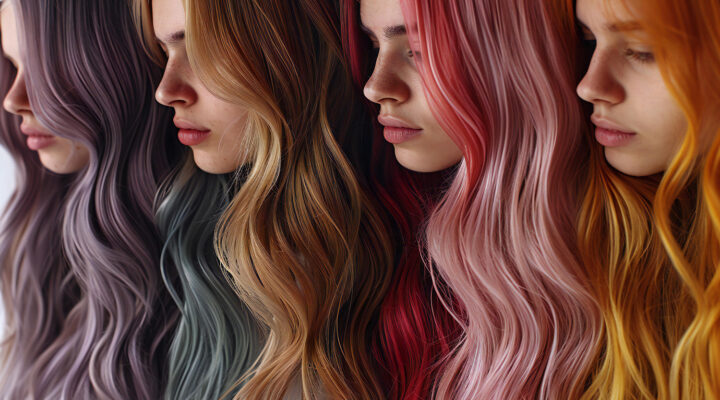 Arten von Haarfärbemitteln